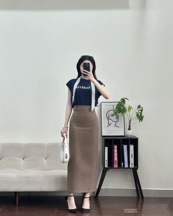 IMG_4497 Áo thun nữ korea sn áustria kèm khăn luh