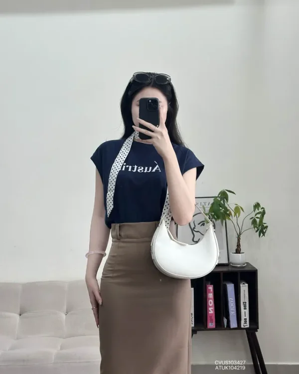 IMG_4499 Áo thun nữ korea sn áustria kèm khăn luh