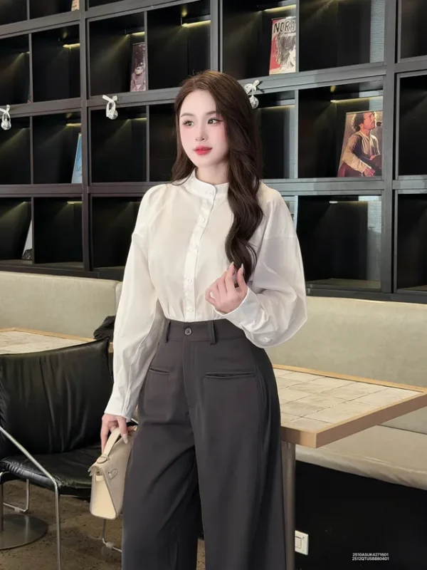 IMG_6010 Quần tây nữ suông 2 túi ngang